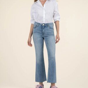 NWT Kut from the Kloth Kelsey High Rise FAB AB Ankle Flare – Honest